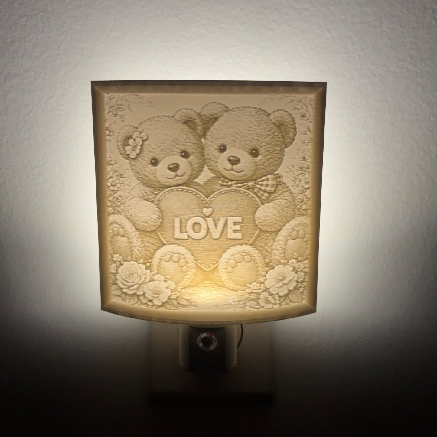 Teddy Bear Love Nightlight