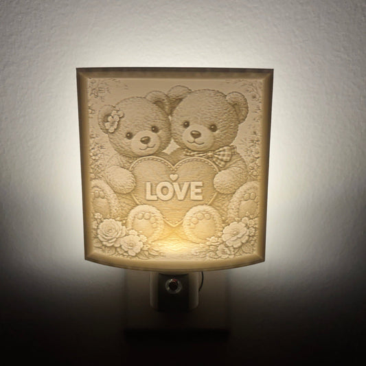 Teddy Bear Love Nightlight